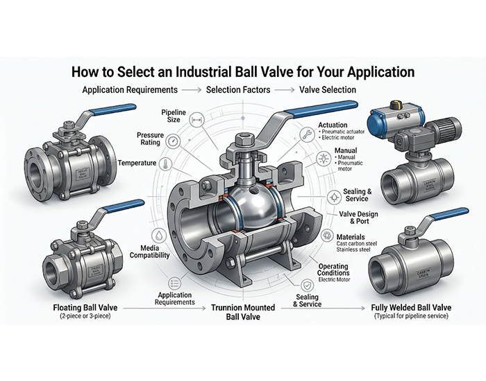Como selecionar uma v&aacute;lvula de esfera industrial para sua aplica&ccedil;&atilde;o